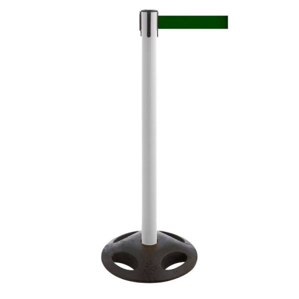Stein HGS Personenleitsystem -P-Line Utility-, weiß, dunkelgrün, mit magnetischem Gurtendstück, 12828m-1004