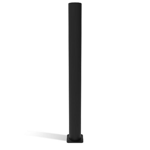 d-flexx Delta Poller Ø 110 x 1200 mm, schwarz, DFFS-B110