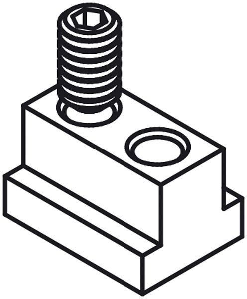 Mitee-Bite T-Nutenstein für T-Nut 10mm, X50710