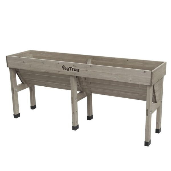 VegTrug Hochbeet Klassik 183 x 76 x 80cm Farbe: Greywash, 1010