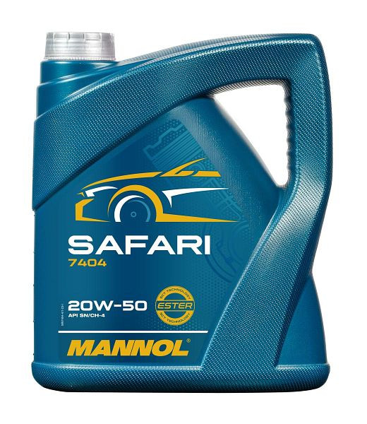 MANNOL Economy-Class-Motoröl 7404 Safari 20W-50, VE: 4 l, MN7404-4
