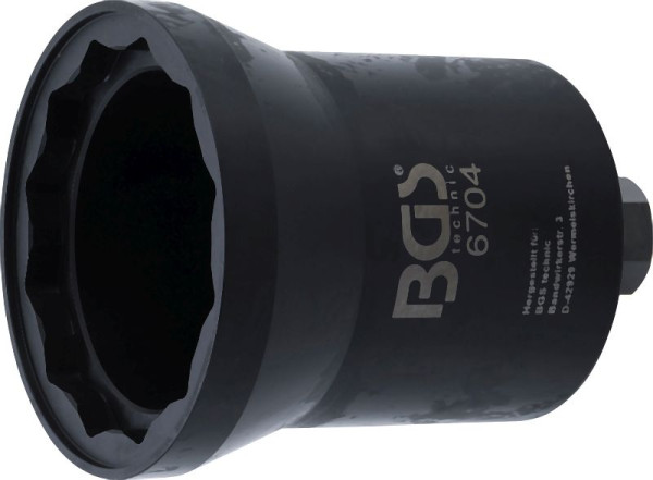BGS Achsmuttern-Schlüssel, Zwölfkant, für Mercedes-Benz, SW 95 mm, 6704