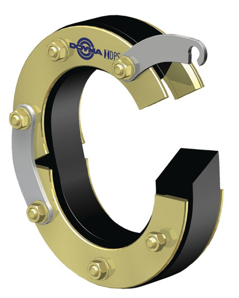 DOYMA Curaflex Dichtungseinsatz Quick In A mit DPS DN 250, für 157,0 - 165,0 GGV / EPDM, 101216025000