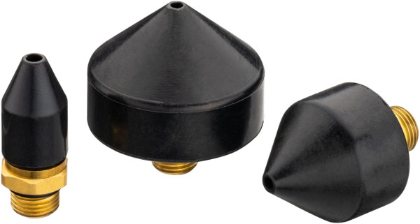 Hazet Konus Satz, 3 Konusaufsätze ⌀ 13, 25, 35 mm, 3-teilig, 9040-42/3