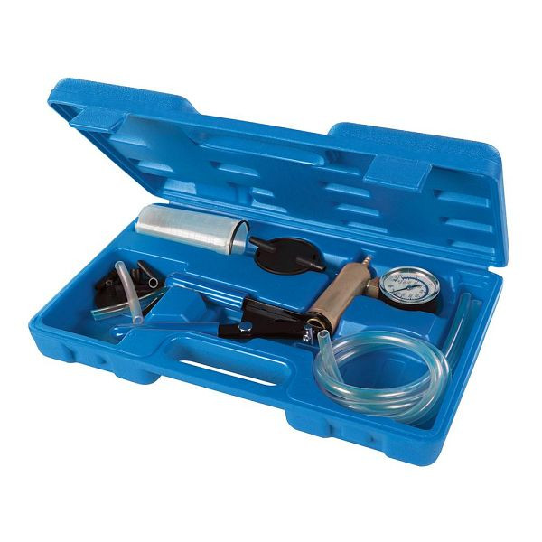 Silverline Vakuumtester und Bremsenentlüfter, 16-tlg. Satz, 16-tlg, 734801