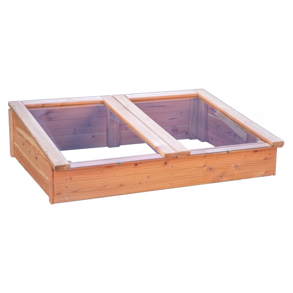 T&J TONDERN-Frühbeet, 119 x 80 x 21/30 cm, Lärche, vorgefertigte Elemente, 21800