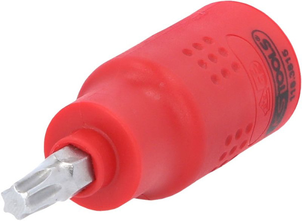 KS Tools 3/8" Isolierte Bit-Stecknuss Torx, T30, 60 mm, 118.3815