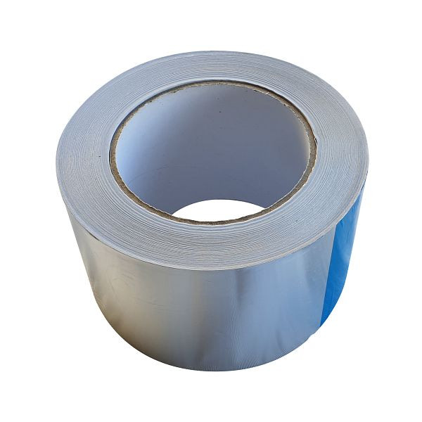 VaGo-Tools Aluminiumband Aluklebeband Klebeband 75mmx50m Isolierung 1 Rolle, VE: 50m, 370-75-50x1_tv