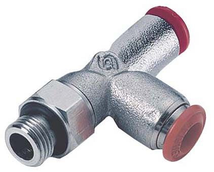 timmer B-LEd-10-3/8-MSv, L-Einschraubverschraubung - zylindrisch, mit O-Ring-Abdichtung, Schlauch-Ø: 10 mm, Gewinde: 3/8'', VE: 10 Stück, 03275549