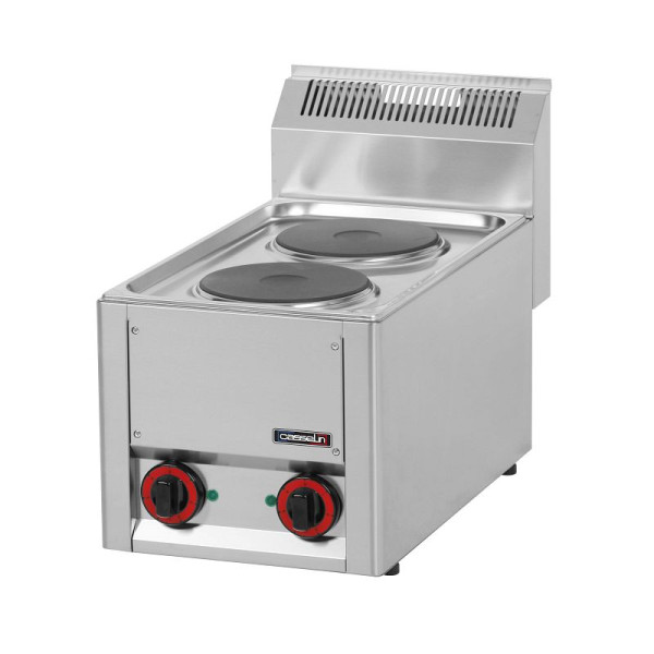 Casselin Freistehender Elektroherd mit 2 Kochstellen 33 - Linie 600, C6FOE2F33