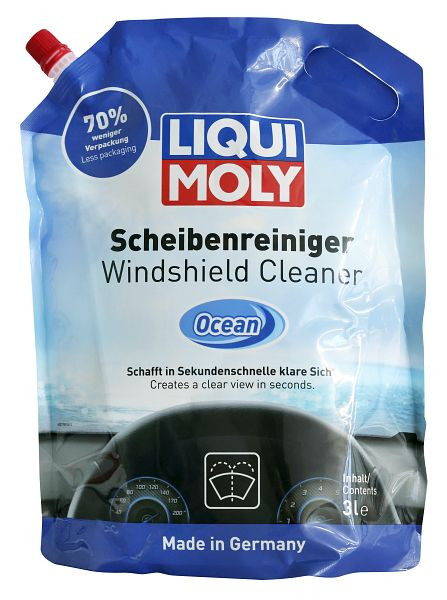 LIQUI MOLY Scheibenreiniger Ocean, Beutel Kunststoff, VE: 3 Liter, 21709