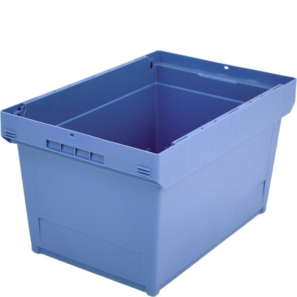BITO Mehrwegbehälter MB Doppelboden /MB 64321D 600x400x323 taubenblau, Doppelboden, C0403-0006