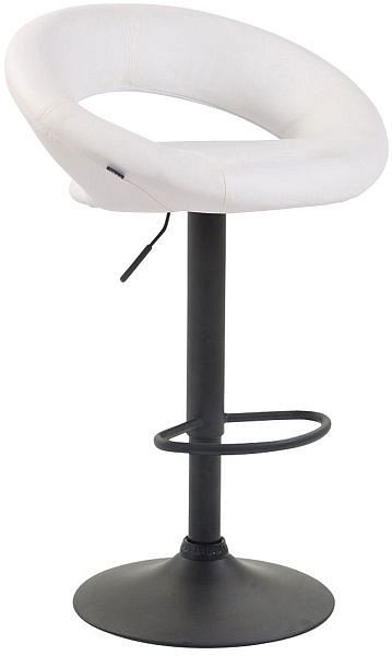 CLP Barhocker Olinda Kunstleder schwarz, weiß, 315792