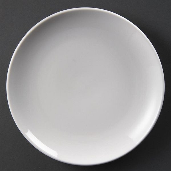 Olympia Whiteware runde Coupeteller 23cm, VE: 12 Stück, U078