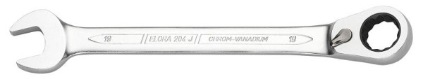 ELORA Maulschlüssel mit Hebel-Ringratsche, umschaltbar, 204-J 6 mm, 0204000063000