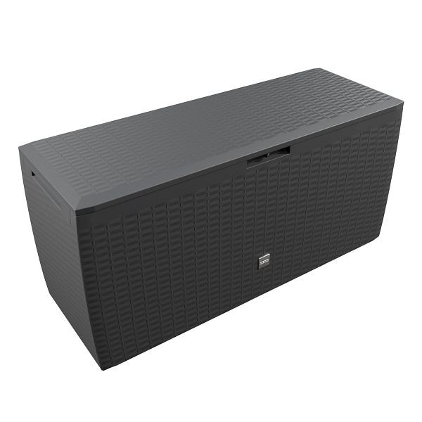 casaria Gartenbox 290L Anthrazit Rato Plus mit Rollen wetterfest, 106897