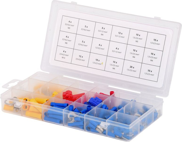 KS Tools Sortiment Quetschverbinder, 160-teilig, 970.0290