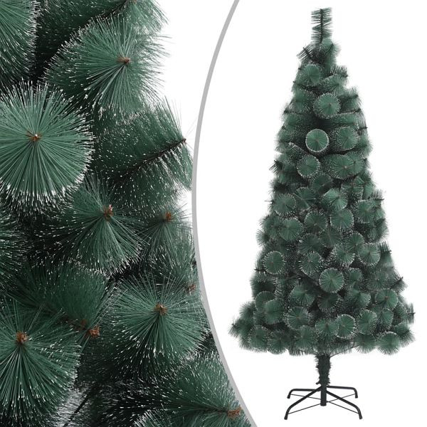 vidaXL Künstlicher Weihnachtsbaum mit Ständer Grün 120 cm PET, 328482