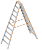 Produktbild von Layher Stufenstehleiter, 10 Stufen, Länge: 2,50 m, 1043010 Layher Stufenstehleiter, 10 Stufen, Länge: 2,50 m, 1043010