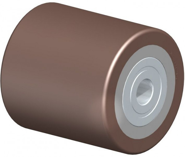 Blickle HB 85x90/17-90K Rad aus Blickle Besthane®, Braun, 755697