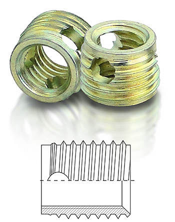 BaerFix mit Schneidbohrungen M 8 x 1,25 - 9 mm - 100 Stück, 1-FEL08
