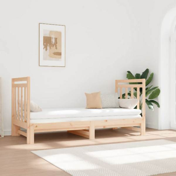 vidaXL Tagesbett Ausziehbar 2x(90x190) cm Massivholz Kiefer 3124772 günstig versandkostenfrei online kaufen: große Auswahl günstige Preise