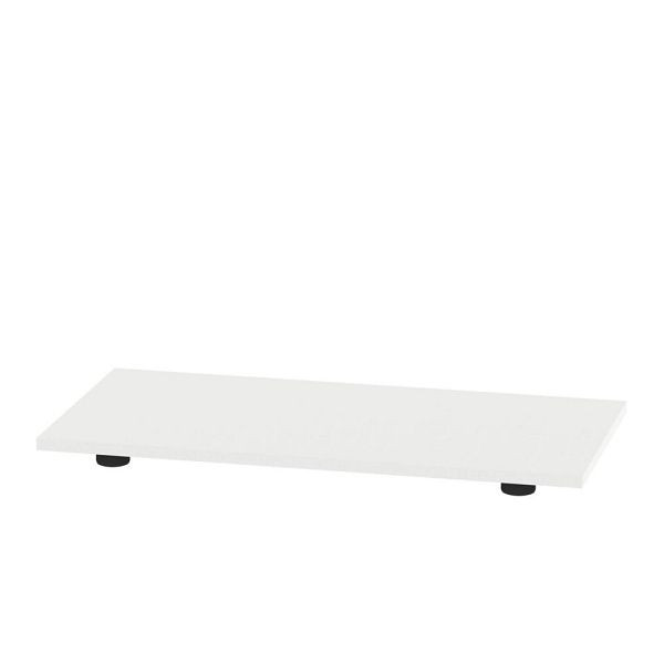 Deskin Unterboden 800 CAIDO, Dekor weiß, B 800 x T 400 x H 18 mm, 349240