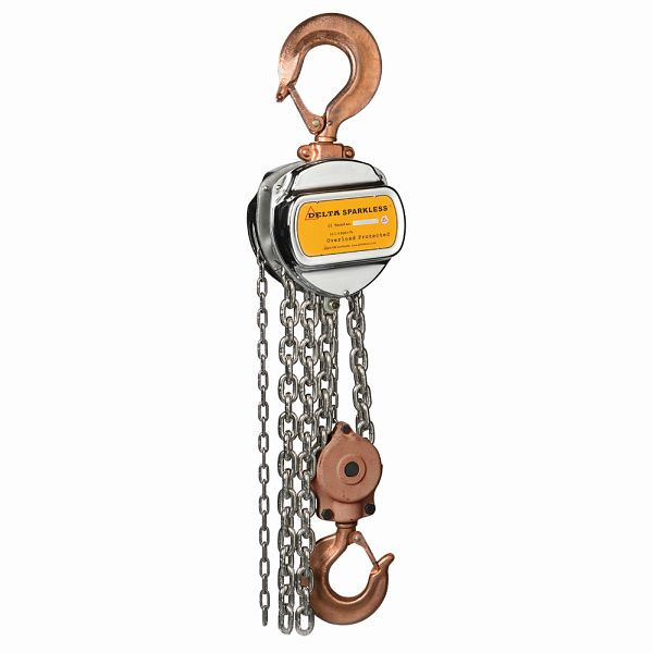 DELTA SPARKLESS® Funkenfreier Stirnradkettenzug, für ATEX Zone 1- 5t mit 3m Hubhöhe, DC.0.06505003