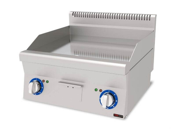 SGS Gastro Elektro Bratplatte Hardchrome, Glatt, 6 kW, Premium Serie 600, AEI660CR