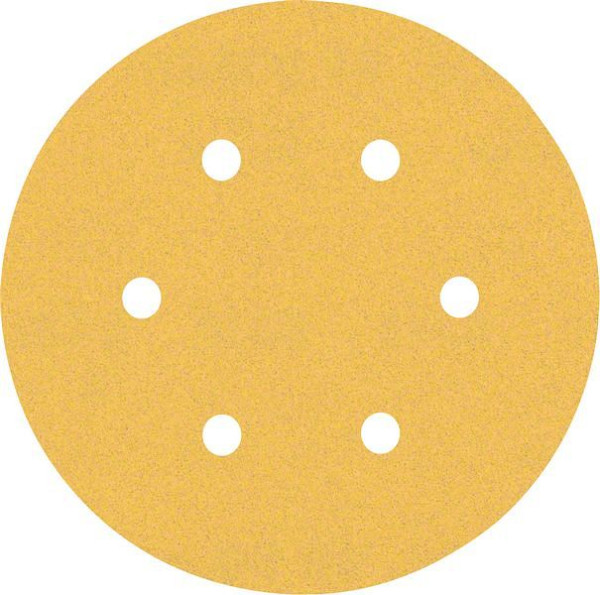Bosch EXPERT C470 Schleifpapier-Set für Exzenterschleifer, 150 mm, 6 Löcher, G 60/120/240, 6-teilig, VE: 5 Stück, 2608900822