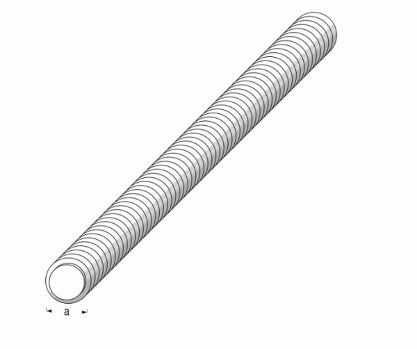 Vormann Edelstahl Gewindestange M4 1 m, 053204100RF