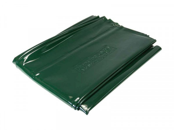 SINOtec Ersatzbespannung TransEco Schutzwand 2000, eurogrün, B 2000 x H 1600 x 0,4 mm, 10001630