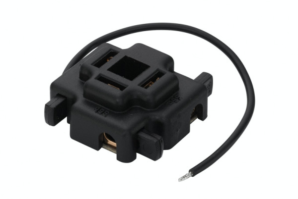 HELLA Stecker, 3-polig, Halogen, H4/R2 (Bilux), mit Masseband, Kabel: 130mm, 8JA 001 909-011