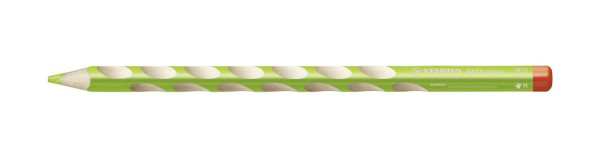 STABILO Ergonomischer Buntstift für Rechtshänder - EASYcolors - Einzelstift - gelbgrün, 332/550