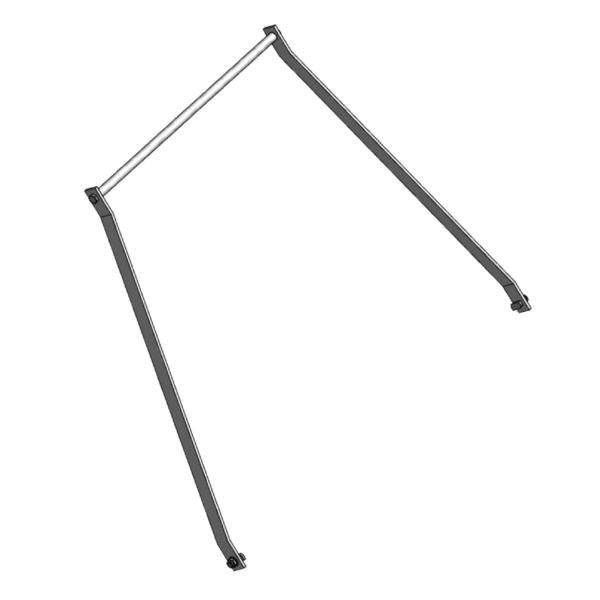 HYMER Zugstrebe, Aluminium, 0053340, 4019502340237