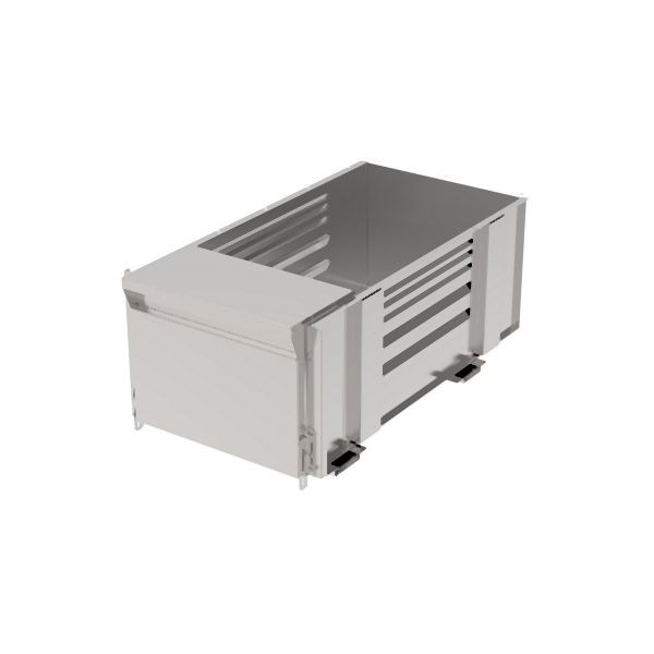 Rieber varithek® EST 1x1/1 - ohne Steckdose, Edelstahl, 91050211