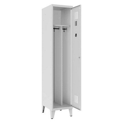 Eurobox Umkleidespind, 1 Abteil 400 mm mit Füßen, 0101-040101
