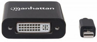 Vorschau: MANHATTAN Aktiver Mini-DisplayPort auf DVI-I-Adapter, 152549 Vorschau: MANHATTAN Aktiver Mini-DisplayPort auf DVI-I-Adapter, 152549