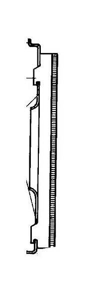 ZANUSSI Fettfilter, für Gasgeräte mit 10 und 20 x GN 1/1 bis GN 2/1, 406921700