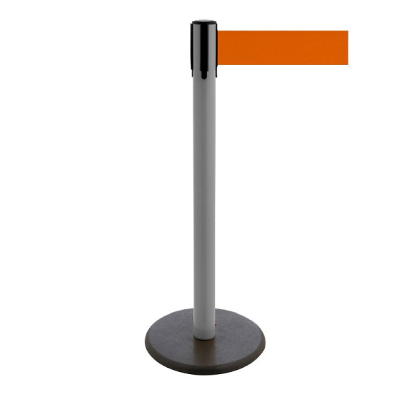 Stein HGS Personenleitsystem -P-Line Premium-, anthrazit, orange, mit magnetischem Gurtendstück, Gurtlänge: 2,3 m, 34244a-2204