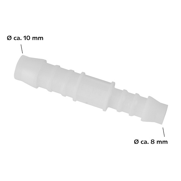 Stahlmaxx Reduzierstutzen, gerade 10 auf 8 mm, XXL-116549