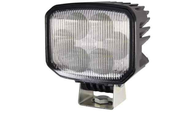HELLA LED-Arbeitsscheinwerfer, Power Beam 1000 Compact, 24/12V, 1000lm, geschraubt/Anbau, schwenkbarer Montagebügel, Nahfeldausleuchtung, 1GA 996 188-501
