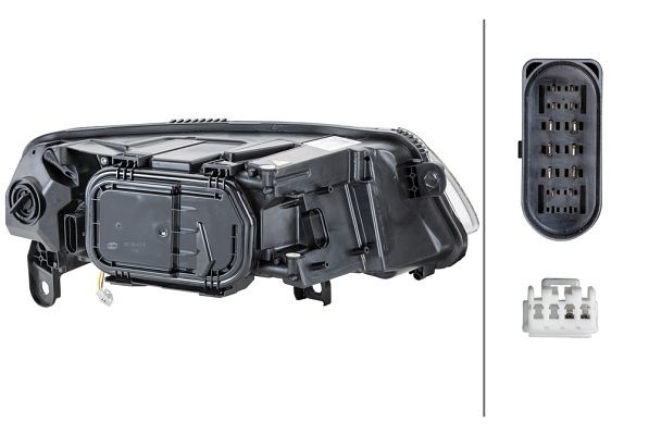 HELLA Bi-Xenon-Hauptscheinwerfer, für u.a. Audi A6 Avant (4F5, C6), ECE, für Linksverkehr, links, 1LL 009 925-531