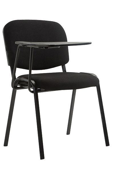 CLP Stuhl Ken mit Klapptisch Stoff, schwarz, 191897001