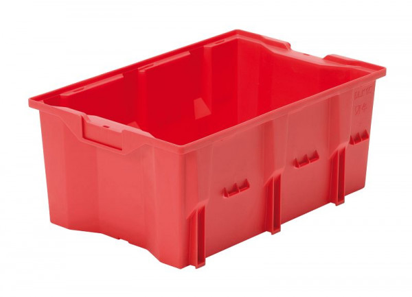 LA-KA-PE Drehlagerkasten DLK 1c-V, gelb, verstärkte Ausführung mit Rippenboden, 43209 02 04