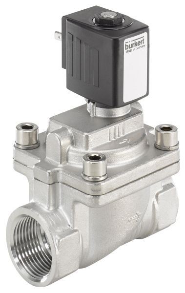 Bürkert 2/2-Wege-Magnetventil, servo, Typ 6281-EV-A25,0BBVAGM86-5-024/DC-08, 221977