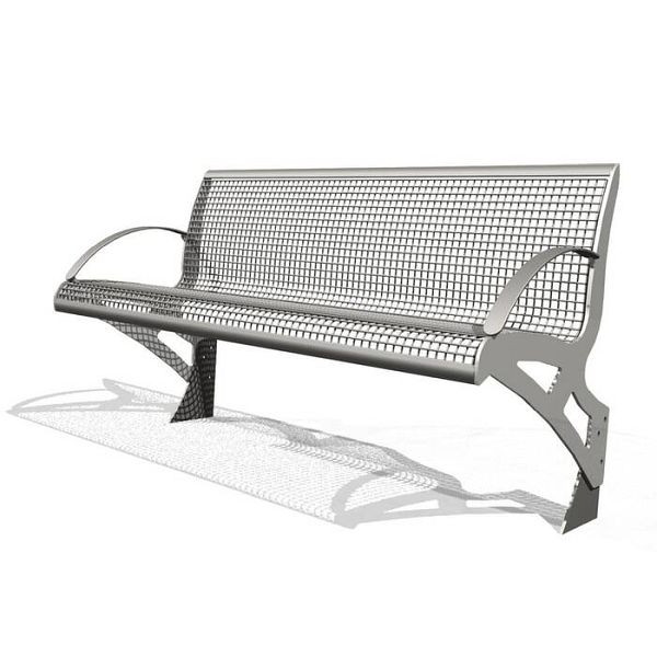 Stein HGS Sitzbank -Transform-, mit Rückenlehne, 3-Sitzer /1423x600mm, PAG-Holz, mit 2 Armlehnen/2 Standfüßen, RAL3005 weinrot, 20629-02