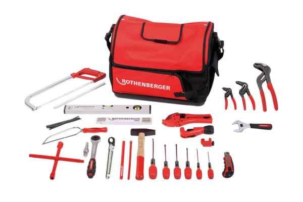 Rothenberger HWZ Set mit Werkzeugtasche, 57-teilig, 1000001425
