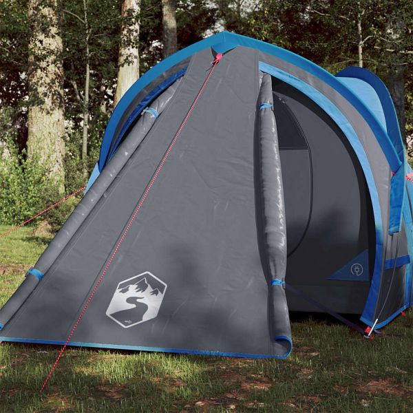 vidaXL Kuppel-Campingzelt 2 Personen Blau Wasserdicht, 94340
