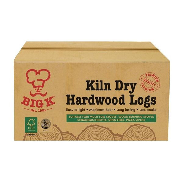 Big K Ofen Trockenes Hartholz FSC 8kg, FJ728, 5010743800398